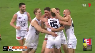 Sam Docherty dagger as the Blues beat the Giants