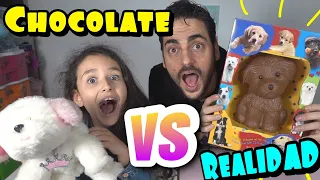 CHOCOLATES VS REALIDAD !! un perro de chocolate perfecto 😱😱 omg