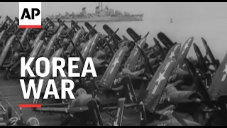 Korea War - 1950 | Movietone Moment | 30 June 2023