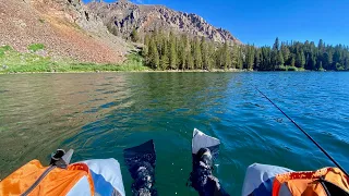 Epic Eastern Sierra Solo Adventure! | Camping + Fishing Big Virginia & Trumbull Lakes