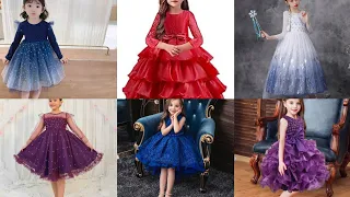 kids fancy frok gown design 2024 🥰 ||  বাচ্ছাদের নতুন ড্রেস ডিজাইন ২০২৪