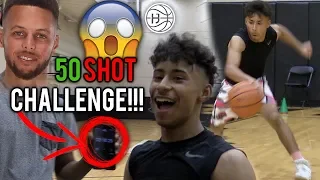 NEW!! Julian Newman BEATS WORLD RECORD in SHOOTING CHALLENGE! ShammGod's and Full Workout!