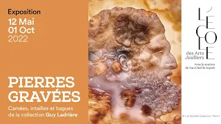 Exposition "Pierres gravées" à Paris, jusqu'au 1er octobre