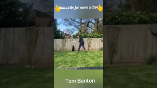 Tom Banton | England Cricketer | Dog ball catch challenge | Funny video