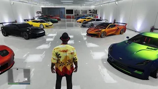 GTA Online Sports Car Garage