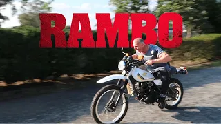 Iconic 1990s Rambo Motorcycle! (Restored Yamaha XT250)