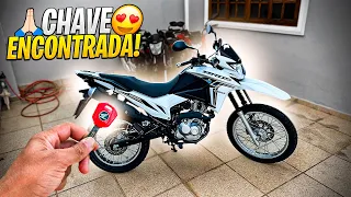 ACHEI A CHAVE DA BROS 160 PRIMEIRO MOTOVLOG DEPOIS DE 1 ANO NO PÁTIO