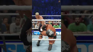 What Cody Rhodes did to The Rock Will SHOCK YOU! #Shorts #wwe