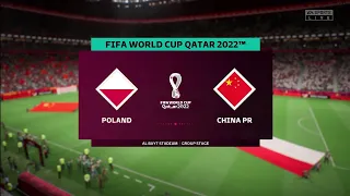 FIFA 23 | Poland vs China PR - FIFA World Cup Qatar 2022 | Gameplay