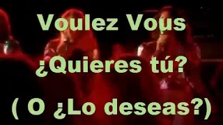 Abba - Voulez Vous (Quieres Tú) (interpretación: Lo deseas) - Subtitulado español