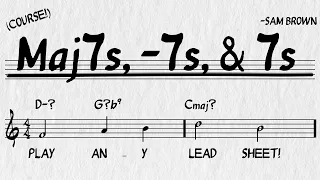 How To Build Chords On Piano | Play Any Lead Sheet - Part One