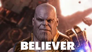 Believer - imagine Dragons : Avengers endgame final battle movie + musicz