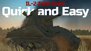 Sherman Assault || IL-2 Tank Crew: Multiplayer Gameplay.