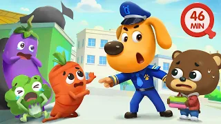 Don't Be a Picky Eater | Healthy Eating Habits for Kids | Kids Cartoon | Sheriff Labrador