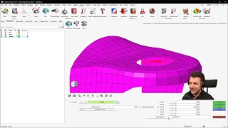 Altair Hyperworks 2022.1 Modal Transient Response Analysis of a bracket (OST-1315)