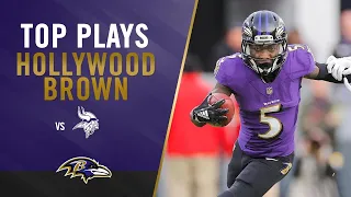 Highlights: Marquise 'Hollywood' Brown's Best Plays vs. Vikings