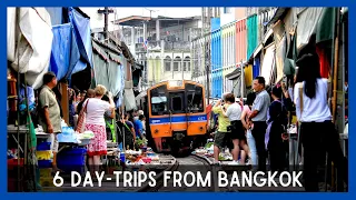 6 DAY-TRIPS FROM BANGKOK 🏞️ | Interesting and Fun 👌 | With Glasses and Sunscreen 😎