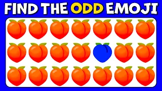 FIND THE ODD EMOJI OUT in these Picture Puzzles! | Odd One Out Puzzle | Find The Odd Emoji Quizzes