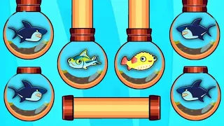 Save The Fish / pull the pin level android game save fish pull the pin puzzle / mobile game