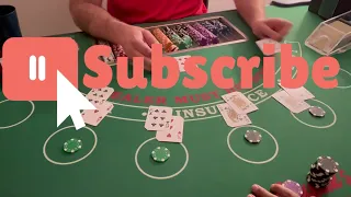 1k 6 Deck Blackjack 1000 buy in w/ casinoking79 and breakingvegas Oh My God!  Lots of action