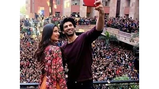 sexy katrina and handsome aditya for fitoor in amity university, noida