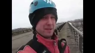 2 прыжка с моста роупджампинг dronos в воронеже