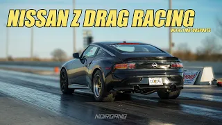 Taking the Z1 2023 Nissan Z (400z) On The Dragstrip