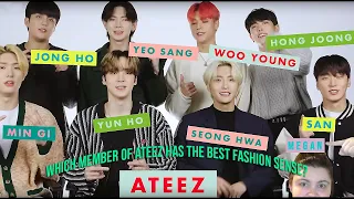 Which Member of ATEEZ Has The BEST Fashion Sense?! | Drip or Drop | Cosmopolitan | Reaction