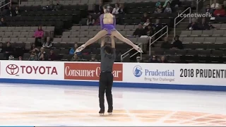 03 Cora DEWYRE & Jacob NUSSLE - US Nationals 2018 - Junior Pairs FS