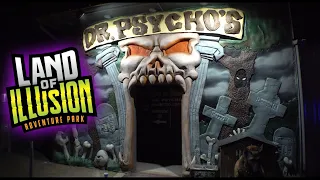 We Met Dr. Psycho At Land of Illusion Haunted Scream Park in Ohio!