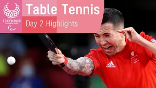 Table Tennis Highlights | Day 2 | Tokyo 2020 Paralympic Games