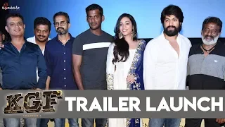 #KGF Trailer Launch | Yash | Srinidhi Shetty | Prashanth Neel | Vijay Kiragandur