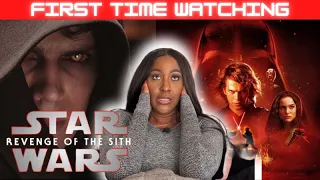 STAR WARS EPISODE 3: REVENGE OF THE SITH - FIRST TIME WATCHING= MOVIE REACTION!!!!