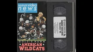 Warner Video News - November 1986 VHS (Goldie Hawn, John Belushi, Jan-Michael Vincent, Jack Lemmon)