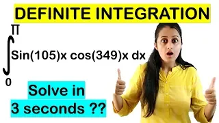 DEFINITE INTEGRATION AMAZING SHORTCUT //NDA/BITSAT/CETs/JEE/COMEDK/MBA/GRE/BANKING TRICK