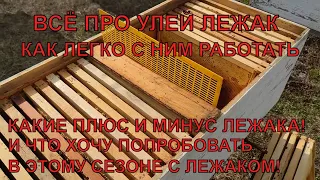 УЛЕЙ ЛЕЖАК КЛАССНЫЙ УЛЕЙ ВСЁ ПРО НЕГО лучший улей для стационара КАКИЕ ПЛАНЫ НА СЕЗОН✅☝️👍