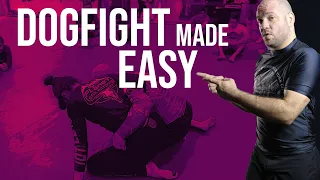 THIS will make SWEEPS in BJJ so EASY (DOG FIGHT)