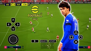 eFootball Pes 2023 PPSSPP Android Offline TM Arts New Kits Real Faces & Transfer Graphics HD English