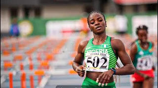 Tobi Amusan Of Nigeria 🇳🇬 Wins Gold In Women’s 100m Hurdles Final -African Games 2023