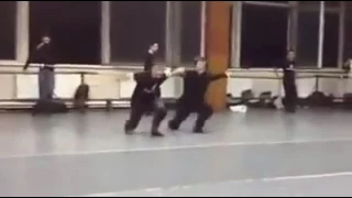 Georgian Dance Rehearsal - " Sukhishvili"