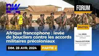 Afrique francophone : levée de boucliers contre les accords militaires précoloniaux  P2