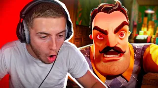 J'PENSAIS PAS QUE CE JEU FAISAIT AUTANT FLIPPER ! (Hello Neighbor #1)