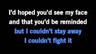 Adele - Someone like you (Lyrics & Backing Track)