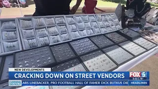 Cracking Down On Street Vendors