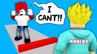 OBBY BUT YOU CAN'T JUMP In Roblox 🍁🍁 Khaleel and Motu Gameplay