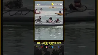 G20 Meet: Marine Commandos deployed at Dal Lake