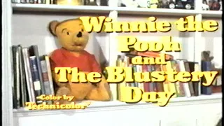 Opening to Winnie the Pooh and the Blustery Day 1989 VHS [True HQ]