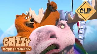 🦄Une licorne débarque dans le monde de Grizzy🐻 - Grizzy & les Lemmings