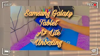 samsung galaxy a7 lite chill unboxing📦 ✨aesthetic vlog | #1 Vlog