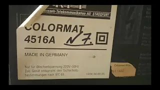 Телевізор Colormat RFT. Розбор. Гора плат.